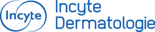 Incyte Dermatology Stacked Logo Incyte Dark Blue